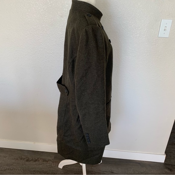 Banana Republic Meltin Wool military jacket sz XL - Picture 4 of 11